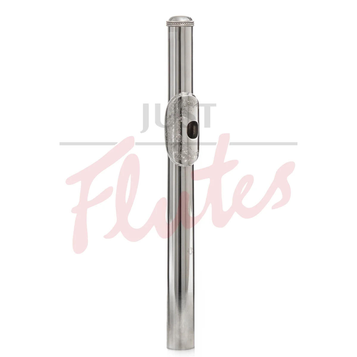 Sir James Galway&#039;s Muramatsu Platinum Flute Headjoint with Engraved Lip-Plate