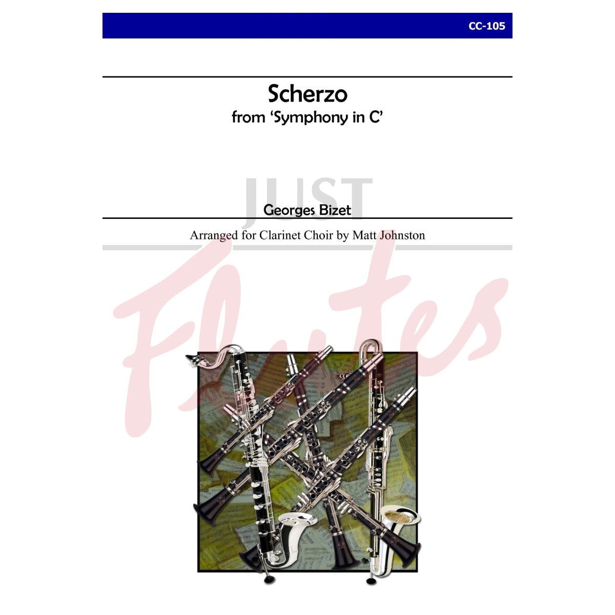 Scherzo&#039; from Symphony in C for Clarinet Choir