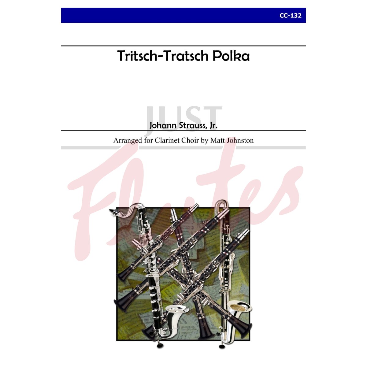 Tritsch-Tratsch Polka for Clarinet Choir