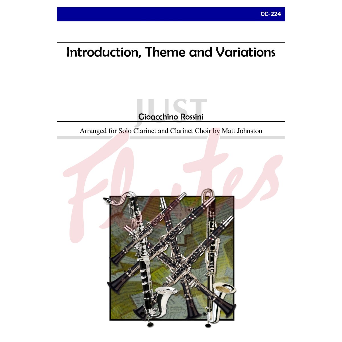 Introduction, Theme and Variations for Clarinet Choir