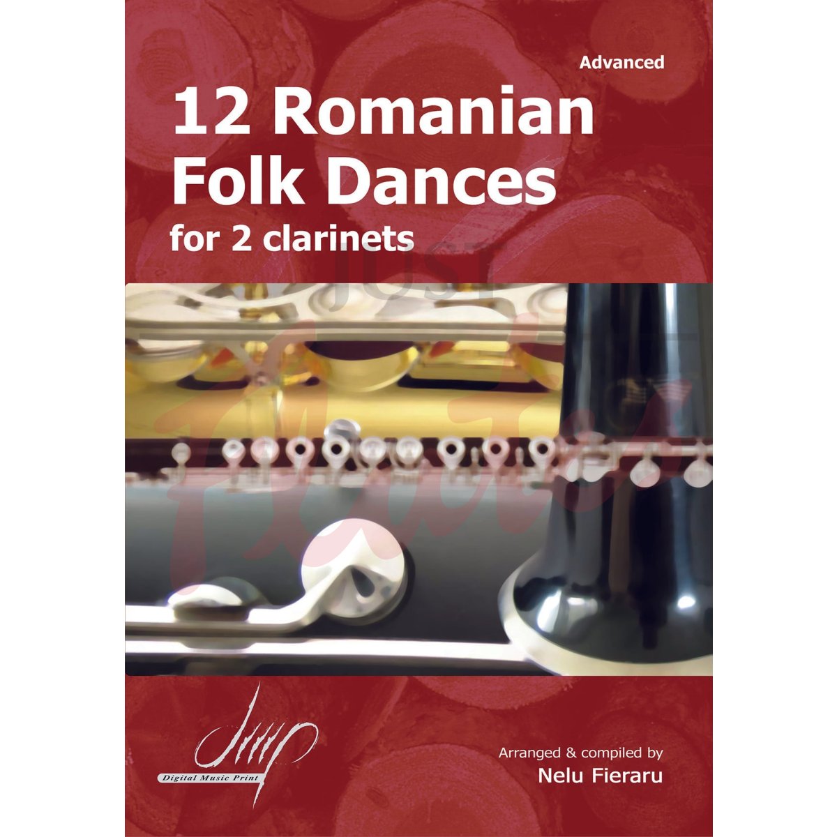 12 Romanian Folk Dances for Two Clarinets