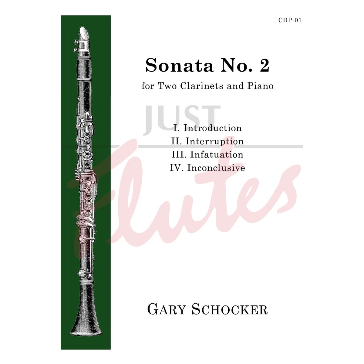 Sonata No. 2 for Two Clarinets and Piano