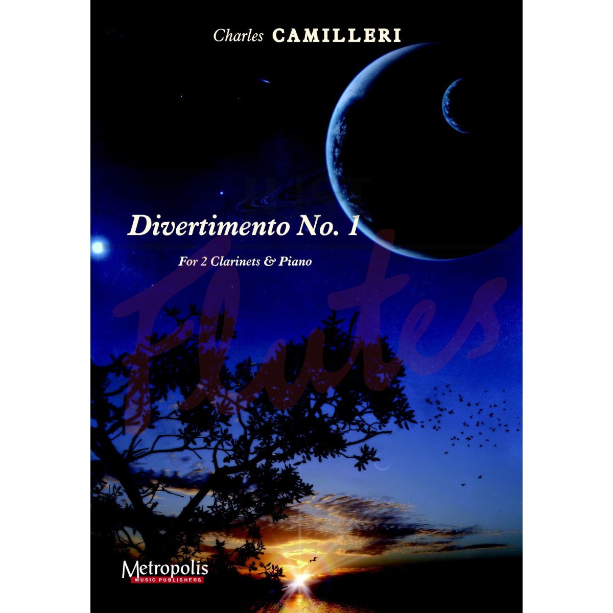 Divertimento 1 for Clarinet Duet and Piano