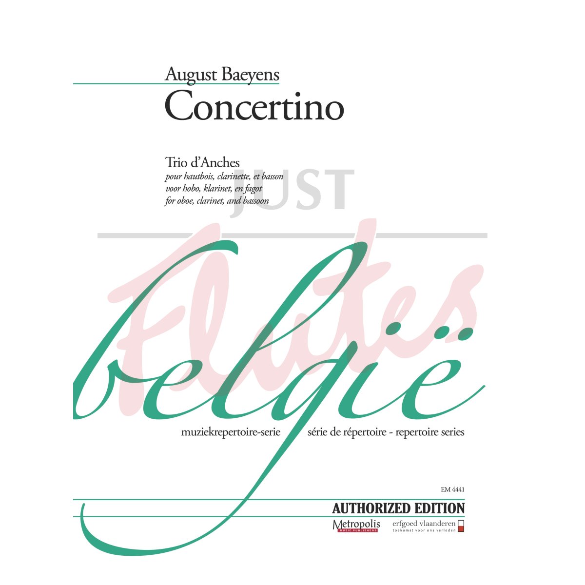 Concertino for Oboe, Clarinet and Bassoon