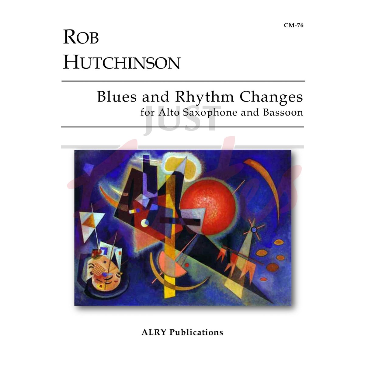 Blues and Rhythm Changes for Alto Saxophone and Bassoon