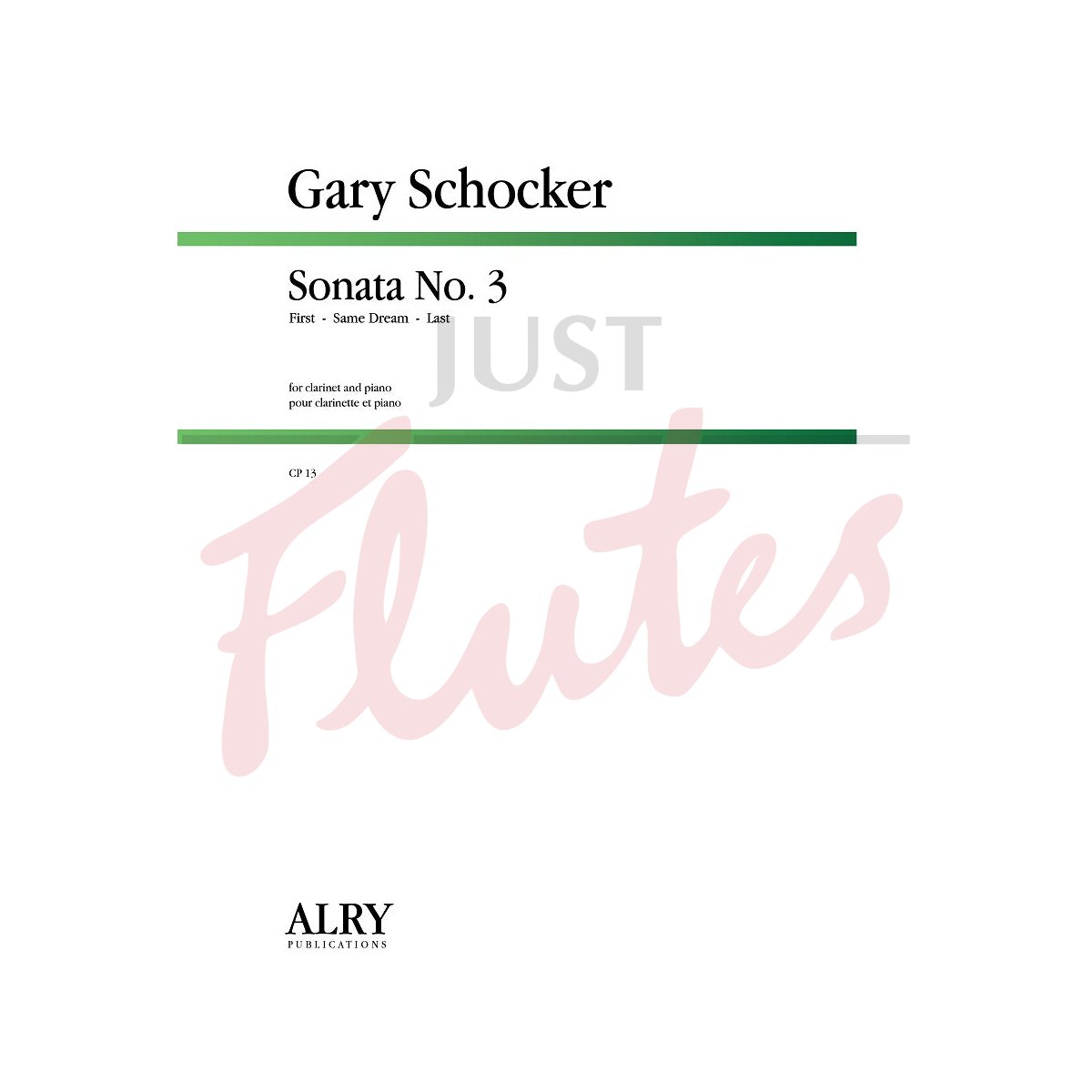 Sonata No. 3 for Clarinet and Piano