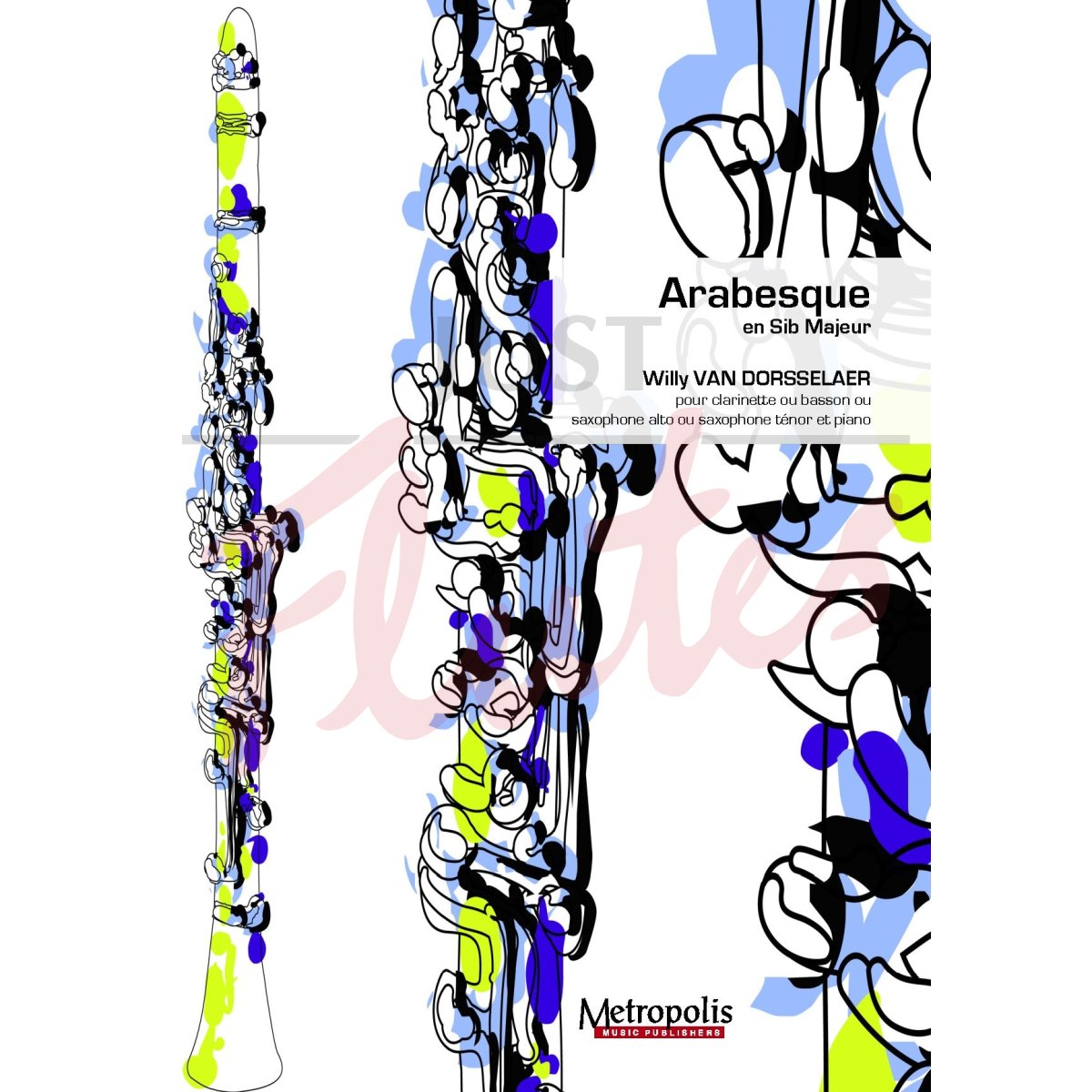 Arabesque for Clarinet and Piano