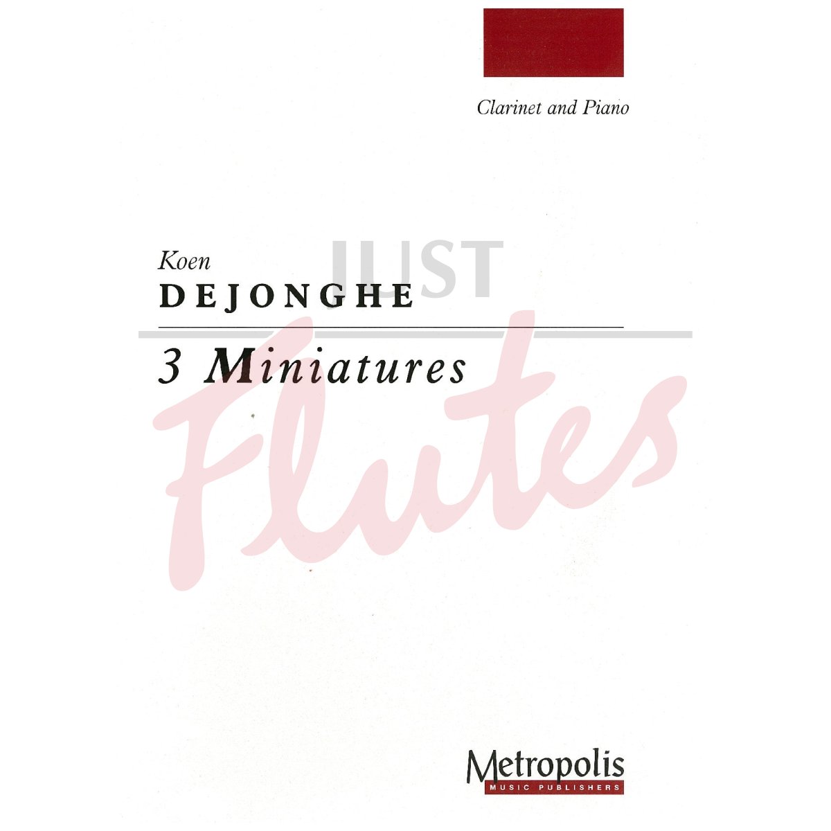 3 Miniatures for Clarinet and Piano