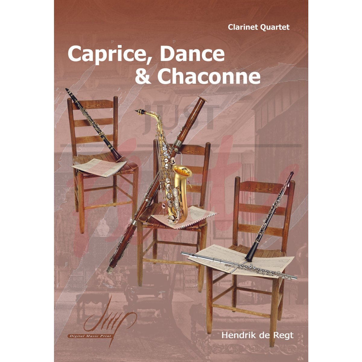 Capriccio, Dance &amp; Chaconne for Clarinet Quartet