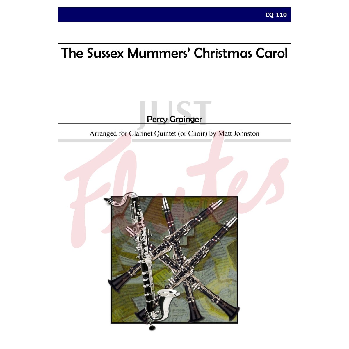 Sussex Mummers Christmas Carol for Clarinet Quintet