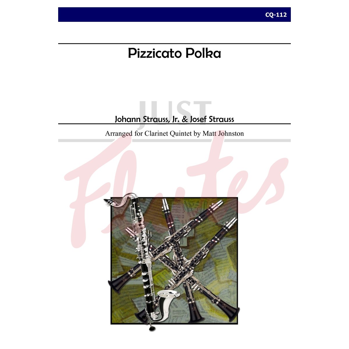 Pizzicato Polka for Clarinet Quintet