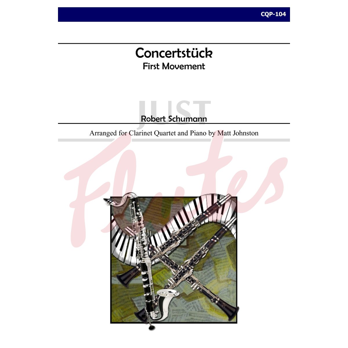 Concertstuck - First Movement for Clarinet Quartet and Piano