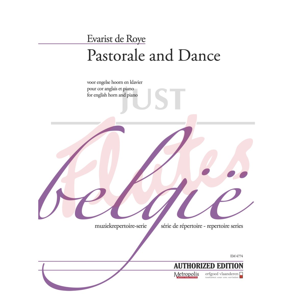 Pastorale and Dance for Cor Anglais and Piano
