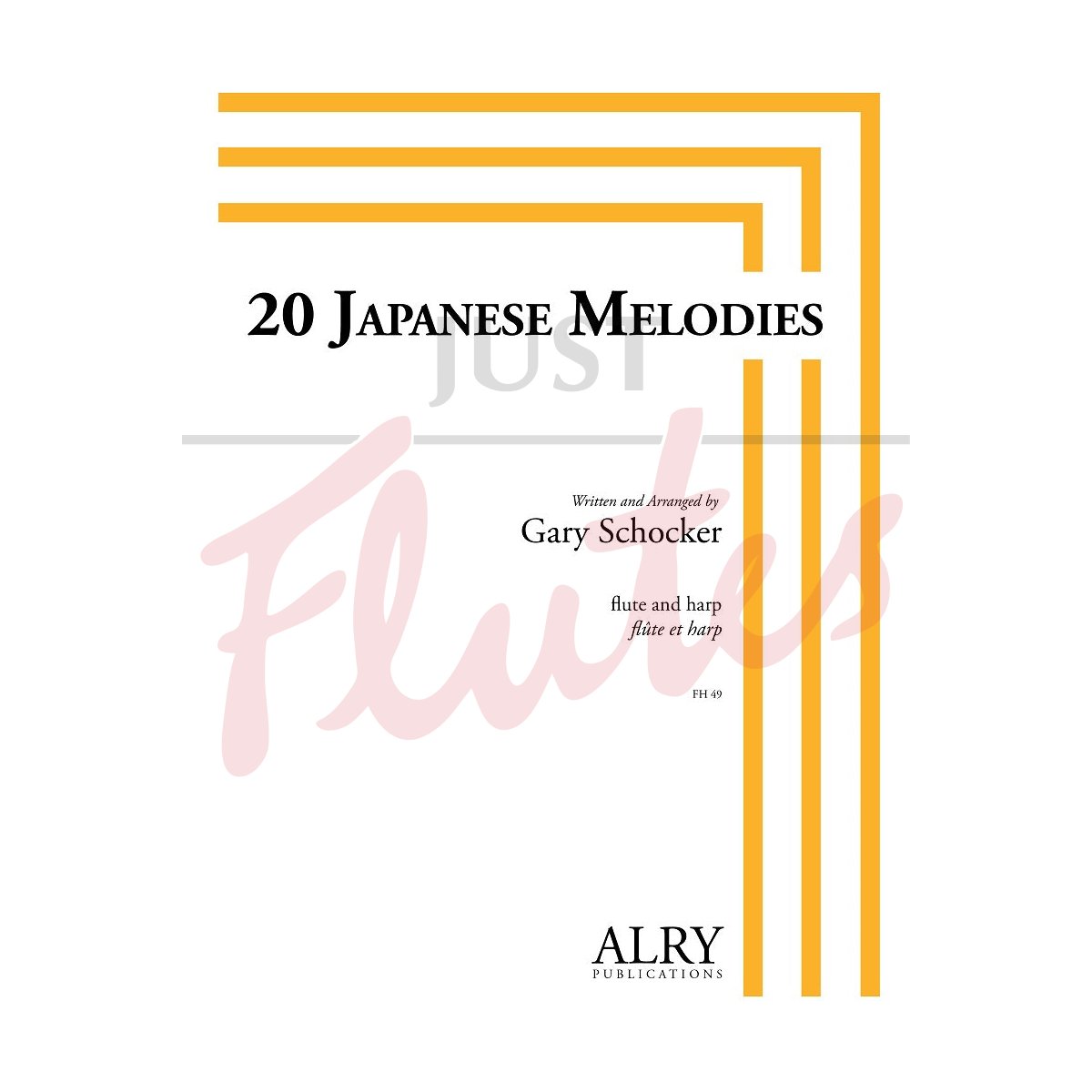 20 Japanese Melodies for Flute and Harp