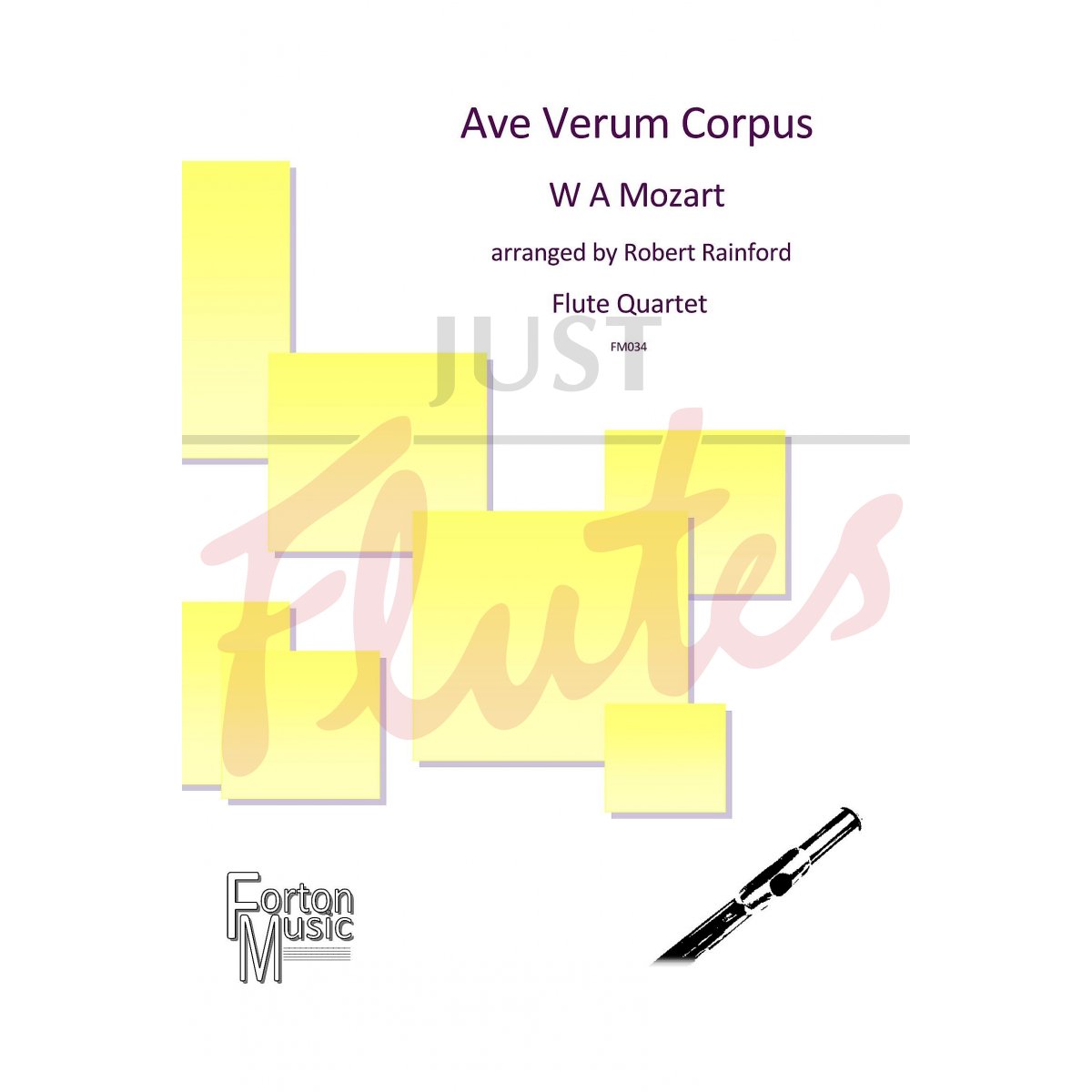 Ave Verum Corpus [4 Flutes]