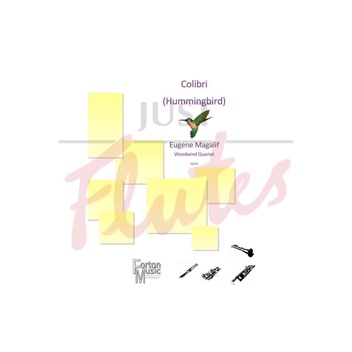 Colibri (Hummingbird) [Wind Quartet]
