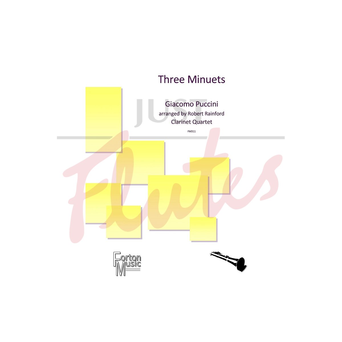 Three Minuets [Clarinet Quartet]