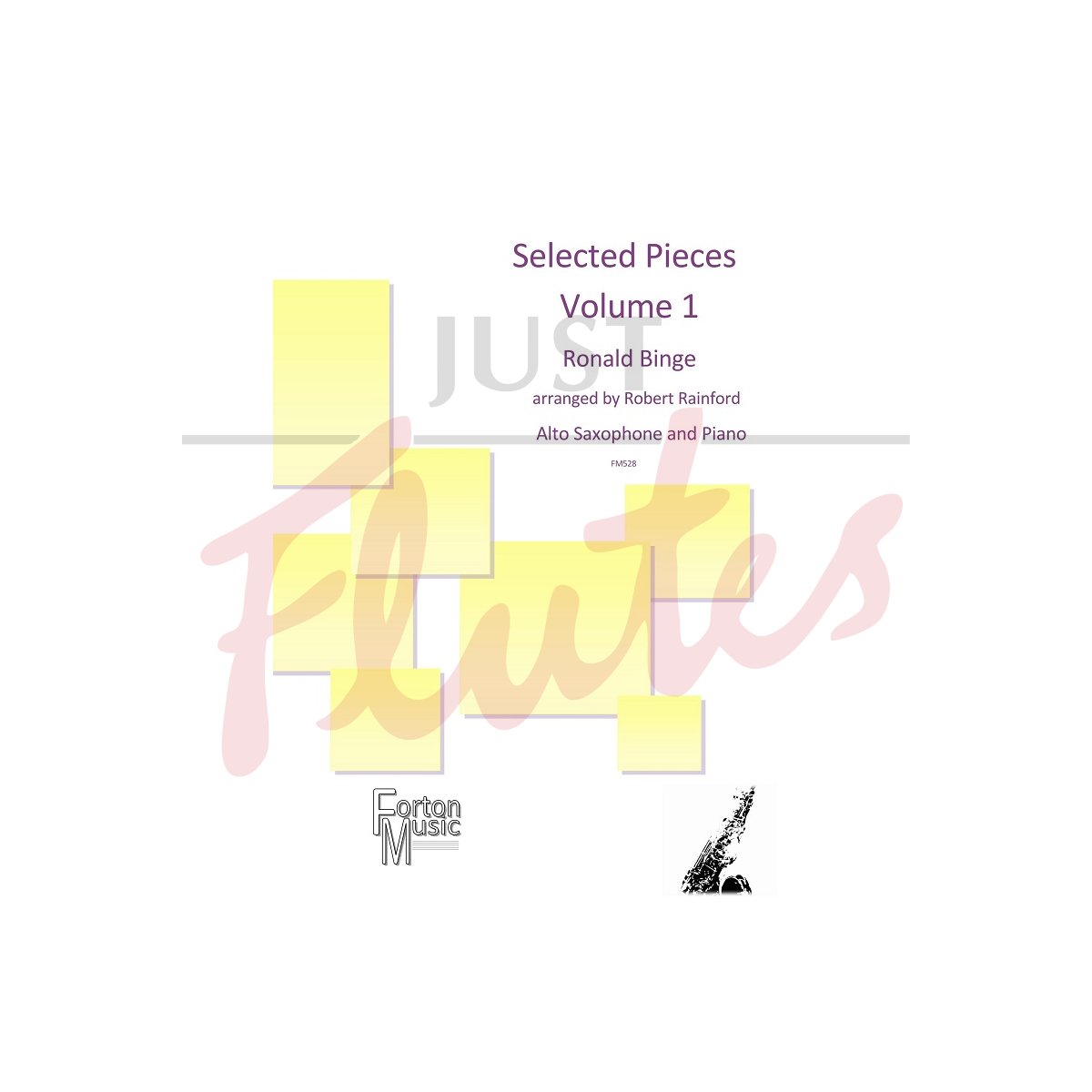Selected Pieces for Alto Sax and Piano, Vol 1