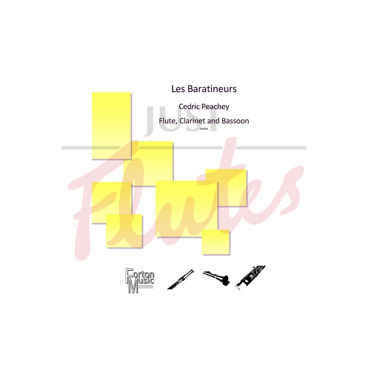 Les Baratineurs for Flute, Clarinet and Bassoon