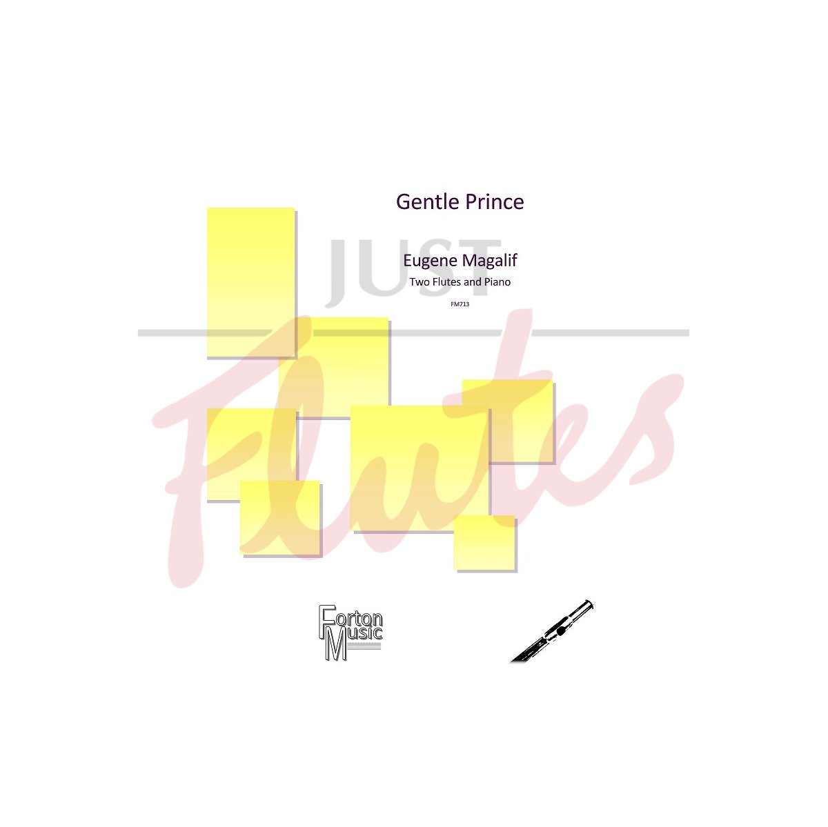 Gentle Prince for Two Flutes and Piano