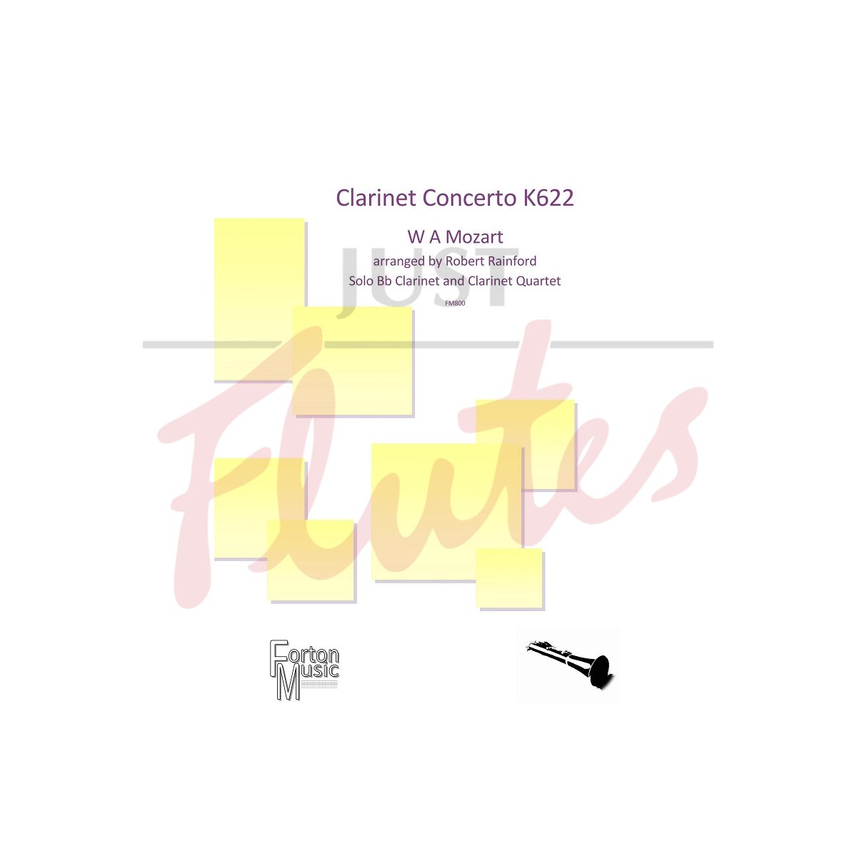 Concerto for Clarinet [Solo Clarinet with Clarinet Quartet]