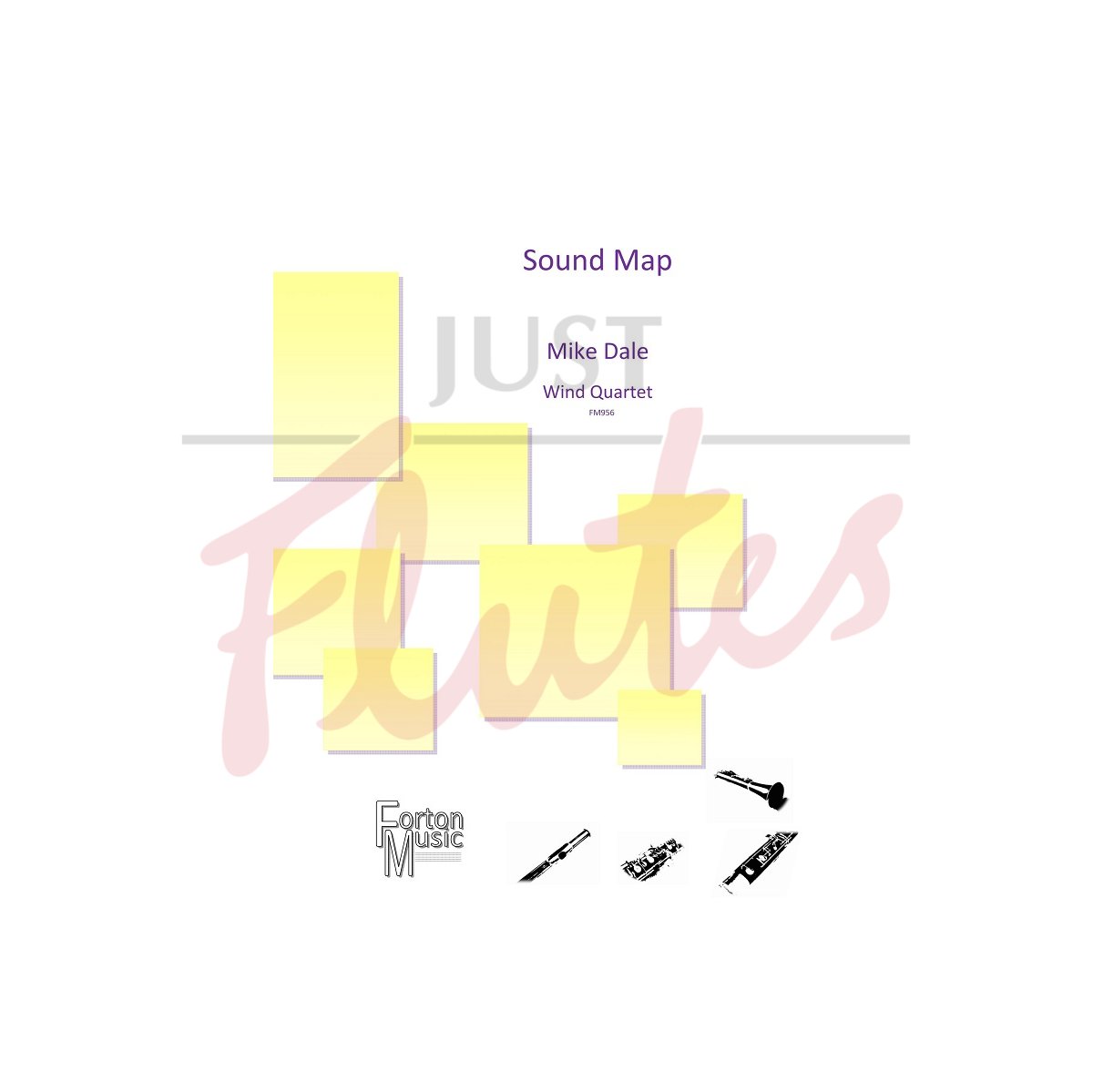 Sound Map for Wind Quartet