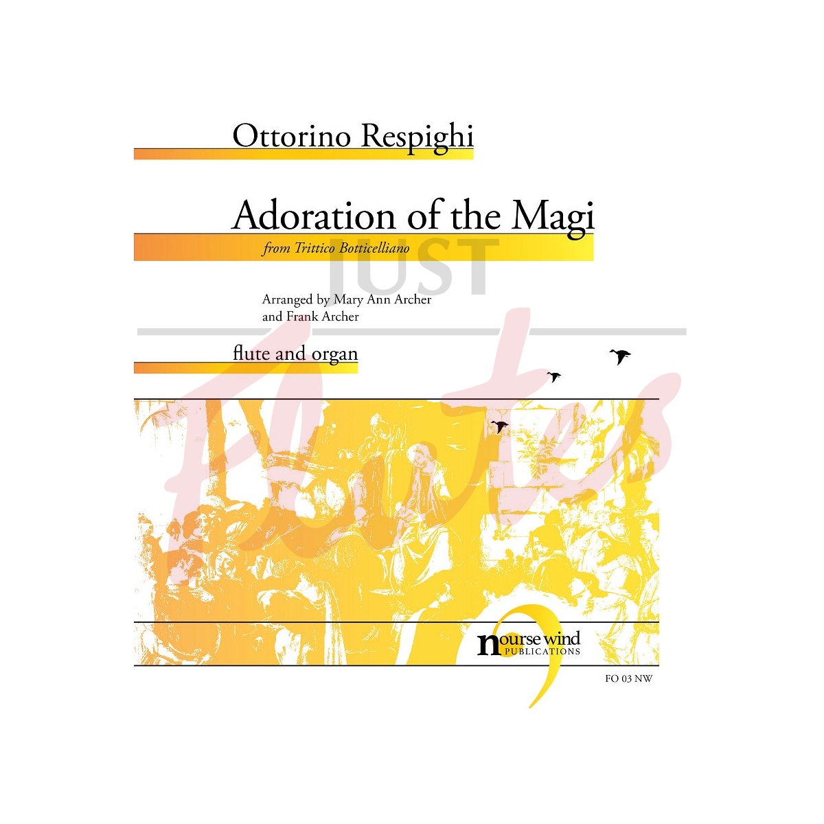 Adoration of the Magi for Flute and Organ
