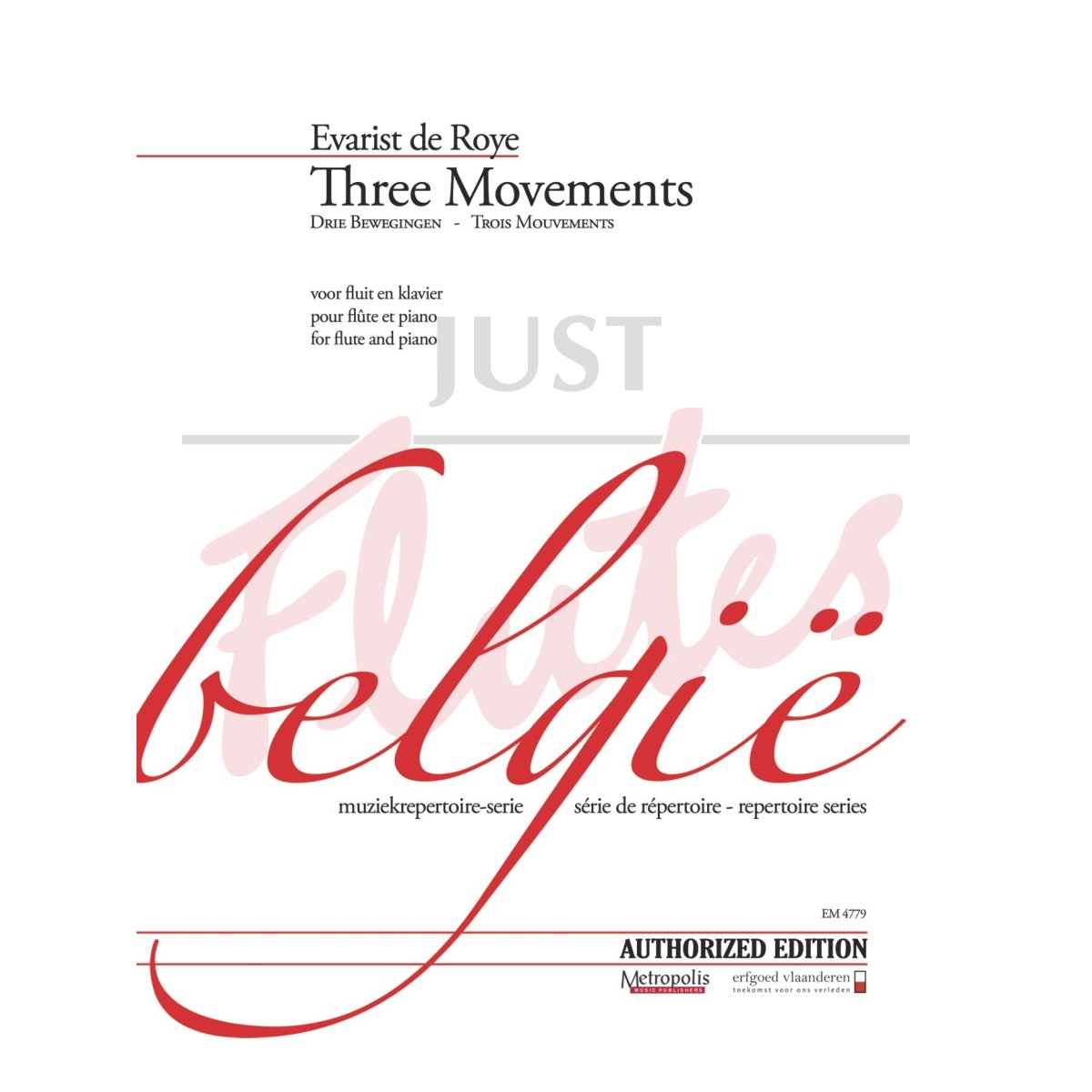 Three Movements for Flute and Piano