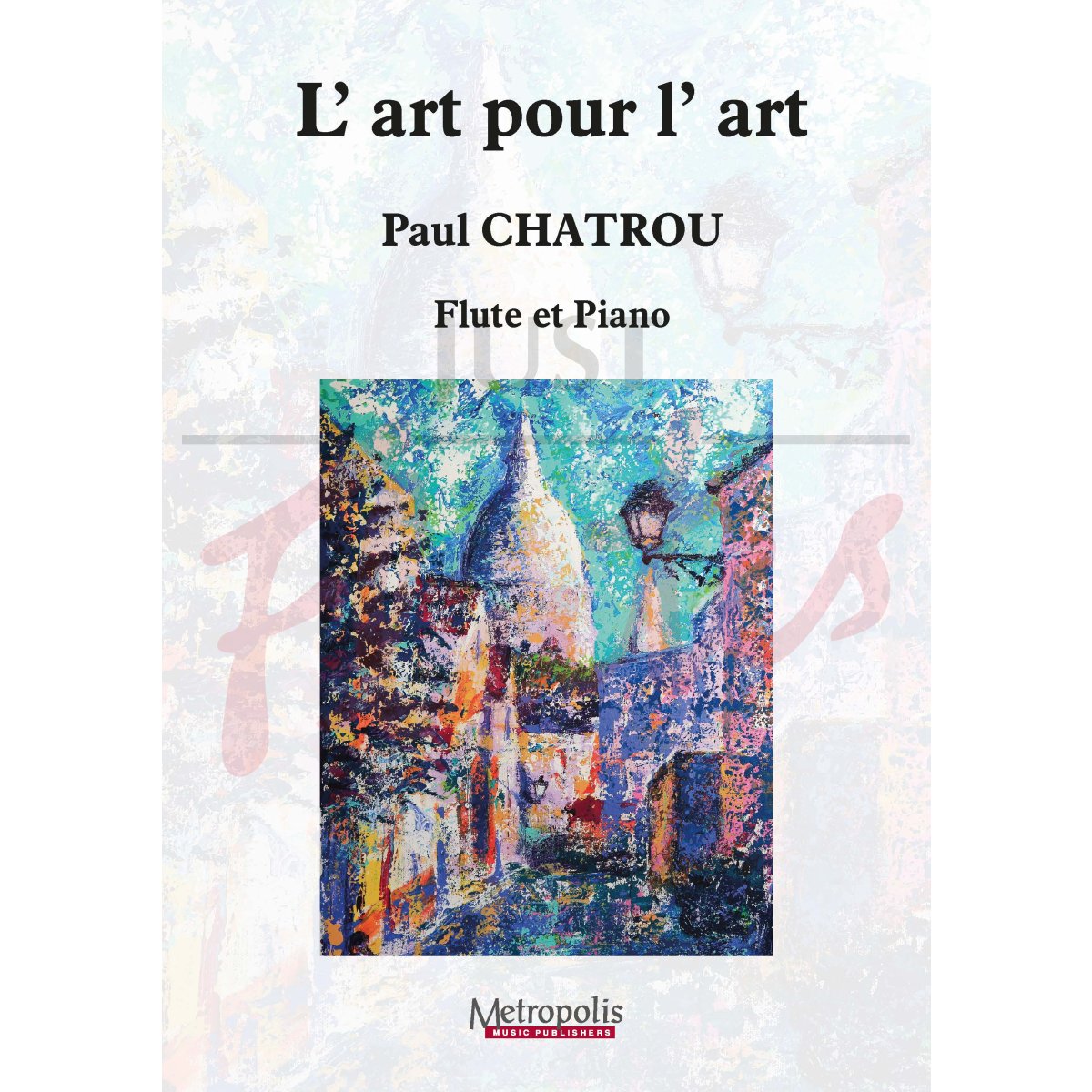 l&#039;art pour l&#039;art for Flute and Piano