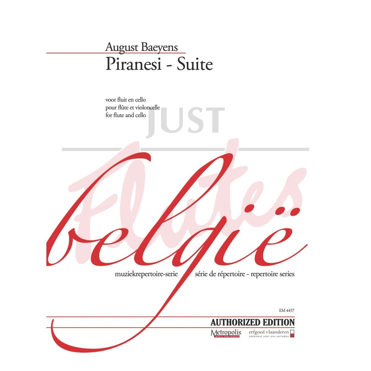 Piranesi Suite for Flute and Cello