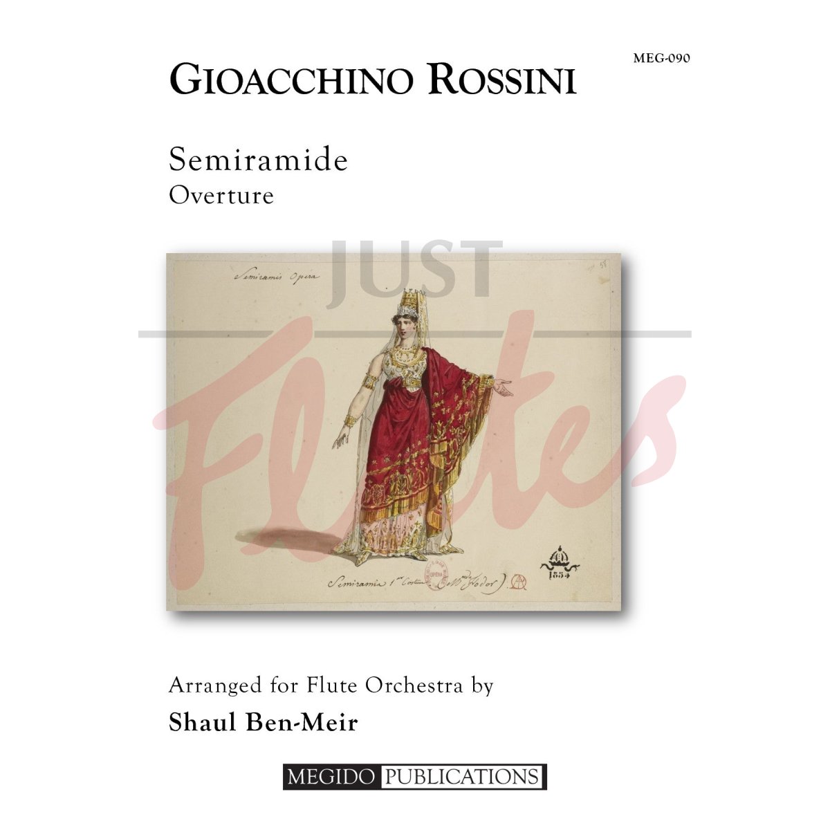 Semiramide Overture for Flute Orchestra