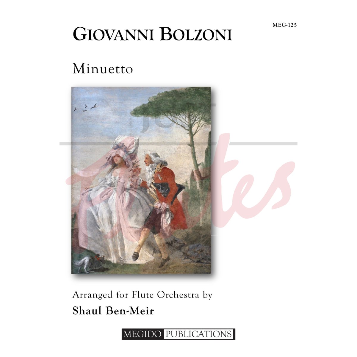 Minuetto for Flute Choir