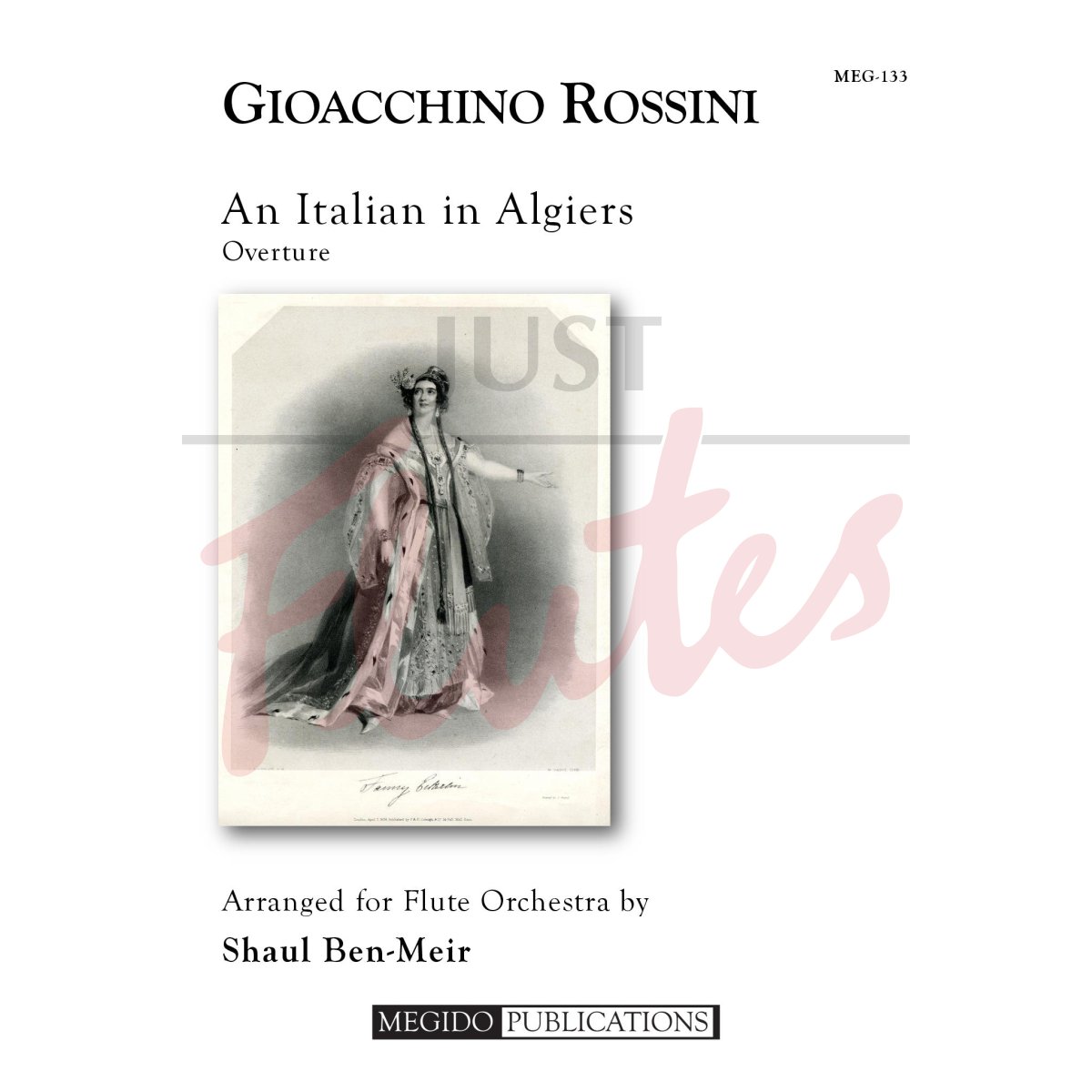 Overture to An Italian in Algiers for Flute Orchestra