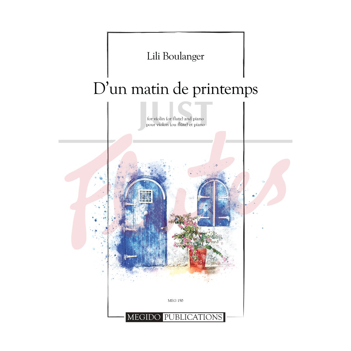 D&#039;un matin de printemps for Violin (or Flute) and Piano
