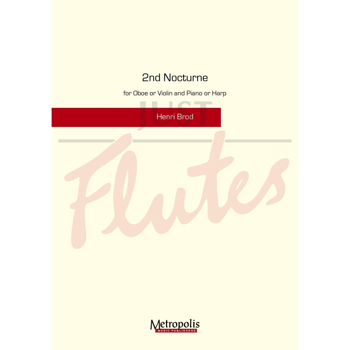 Nocturne 2 for Oboe and Piano