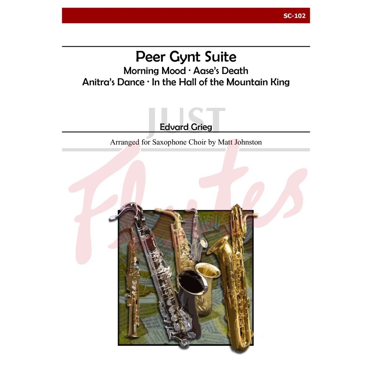 Peer Gynt Suite for Saxophone Choir