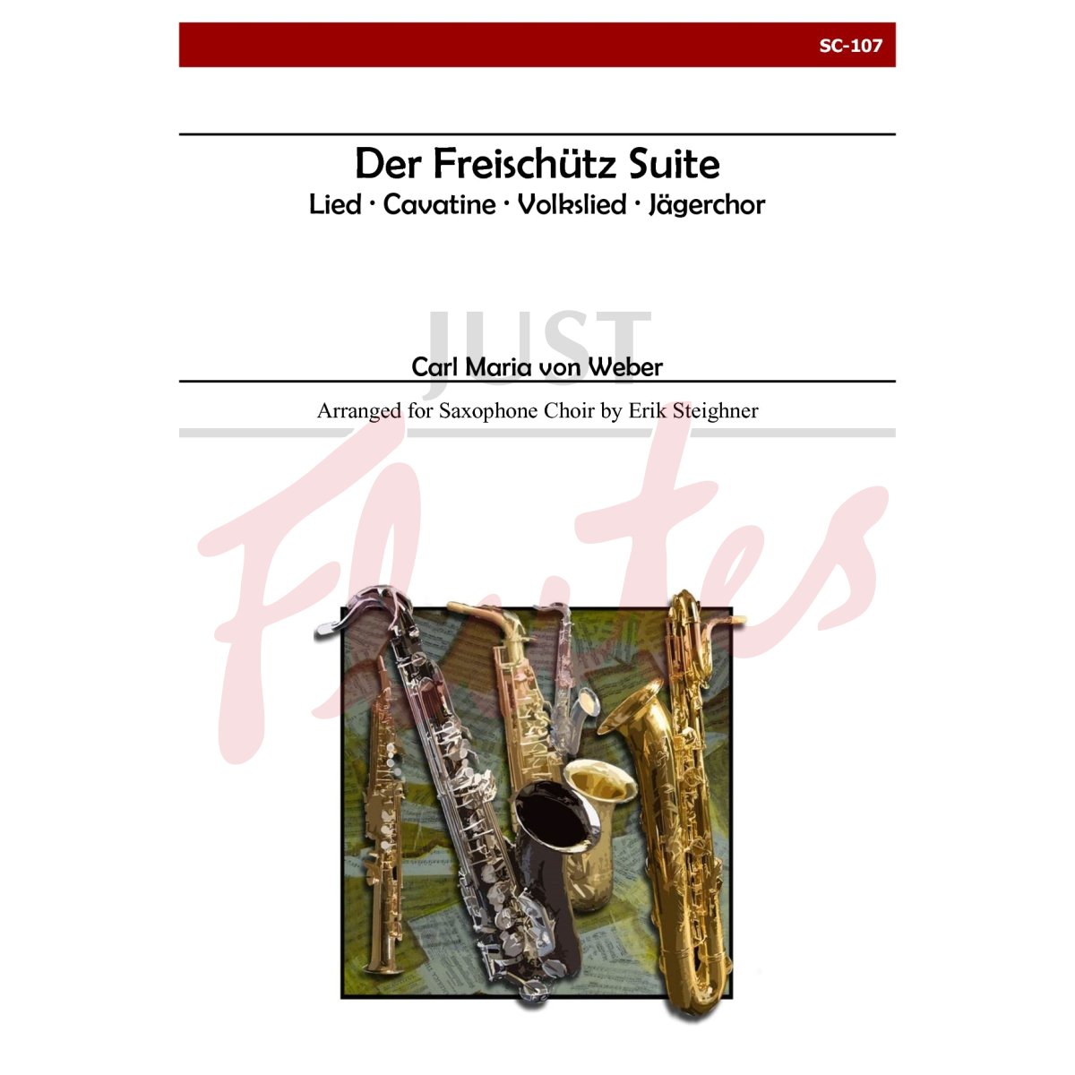 Der Freischutz Suite for Saxophone Choir