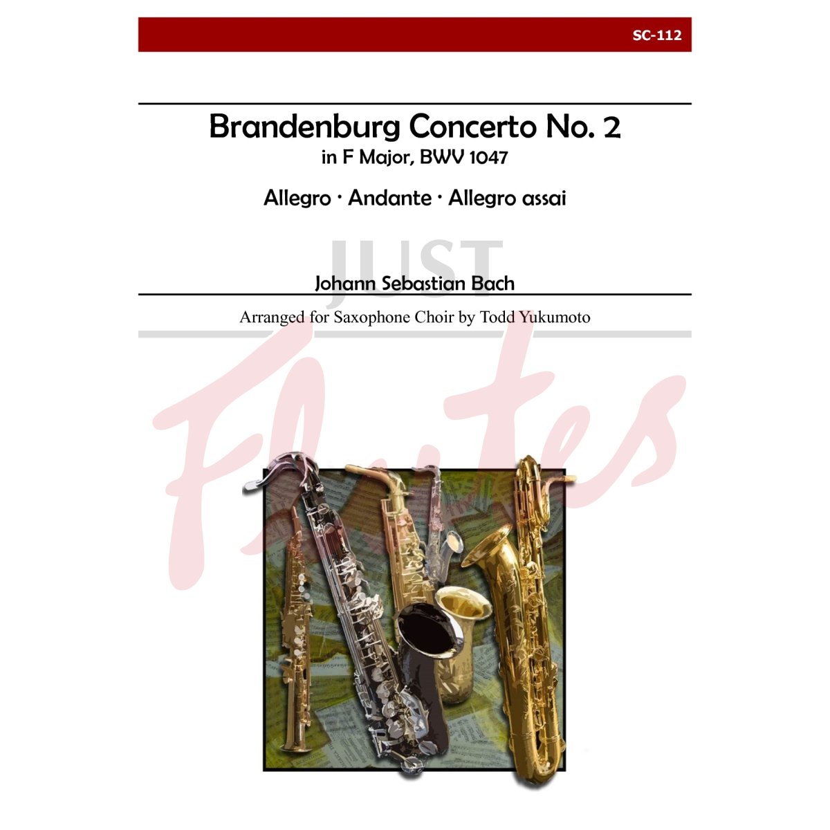 Brandenburg Concerto No. 2 for Saxophone Choir