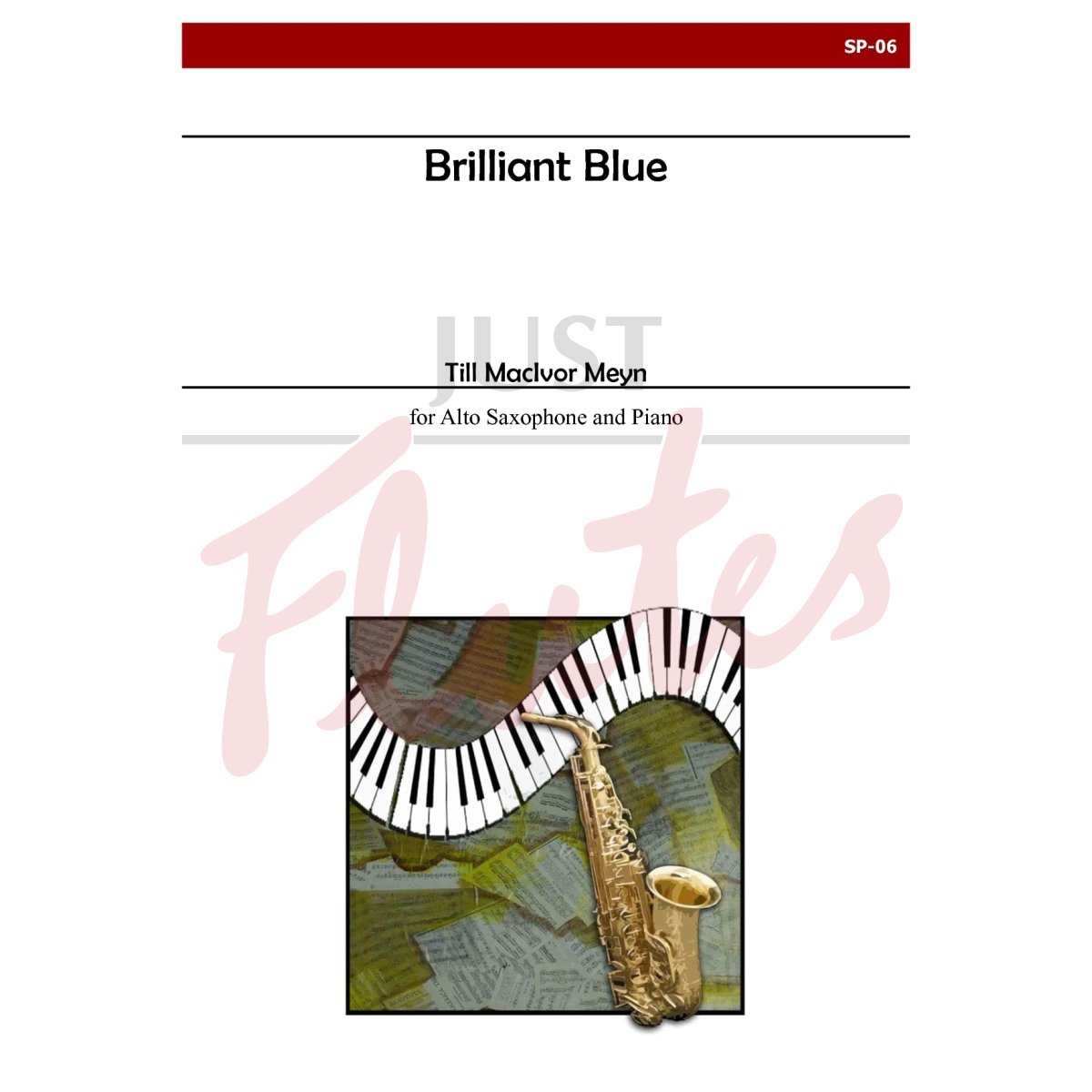 Brilliant Blue for Alto Saxophone and Piano