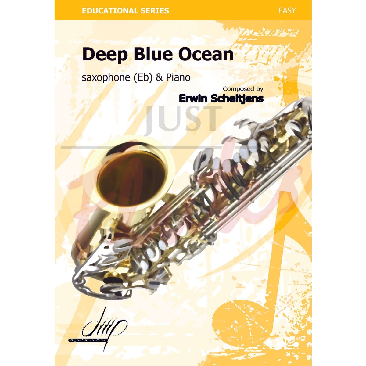 Deep Blue Ocean for Alto Saxophone and Piano