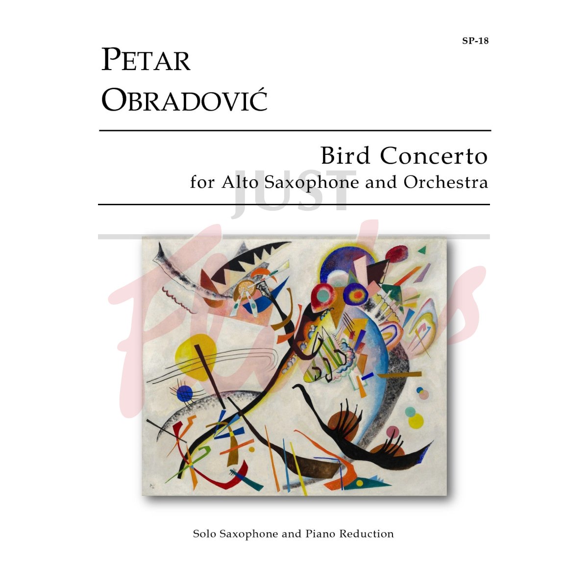 Bird Concerto for Alto Saxophone and Piano