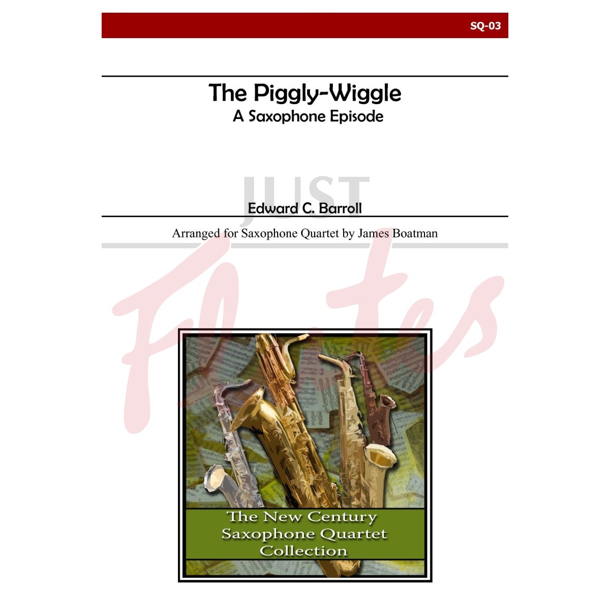 The Piggly Wiggle for Saxophone Quartet