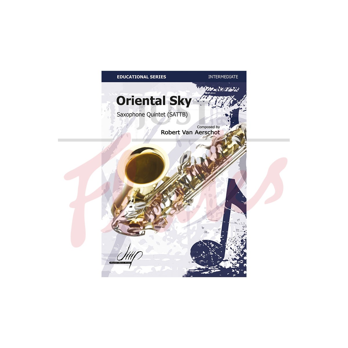 Oriental Sky for Saxophone Quintet