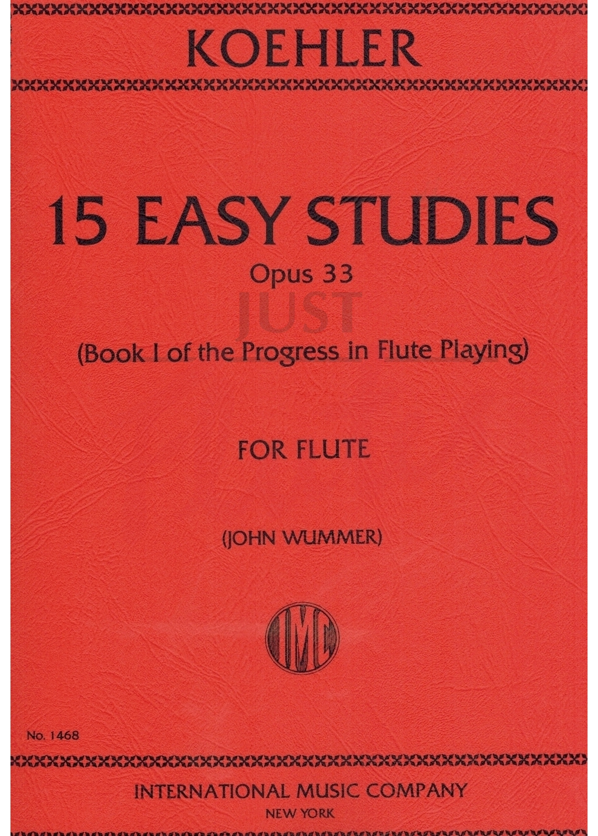 15 Easy Studies for Flute, Book 1