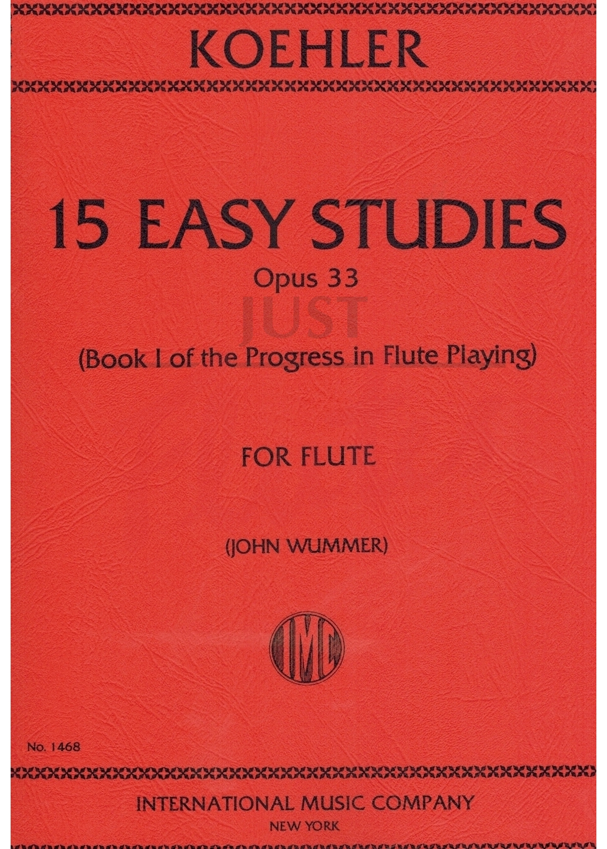 15 Easy Studies for Flute, Book 1