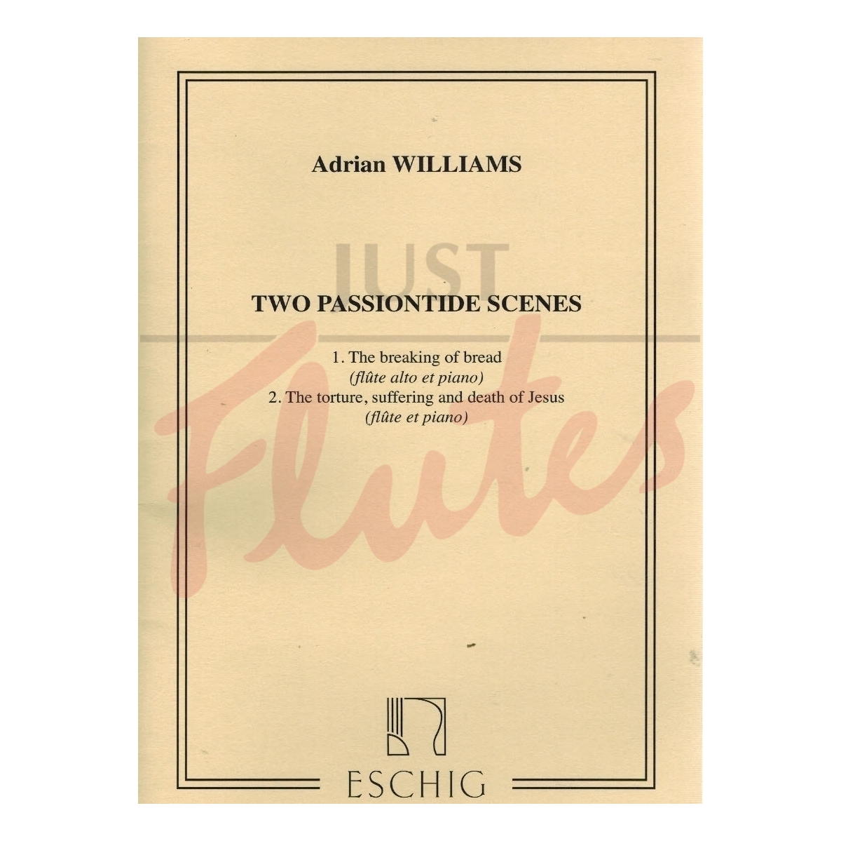 2 Passiontide Scenes for Alto Flute