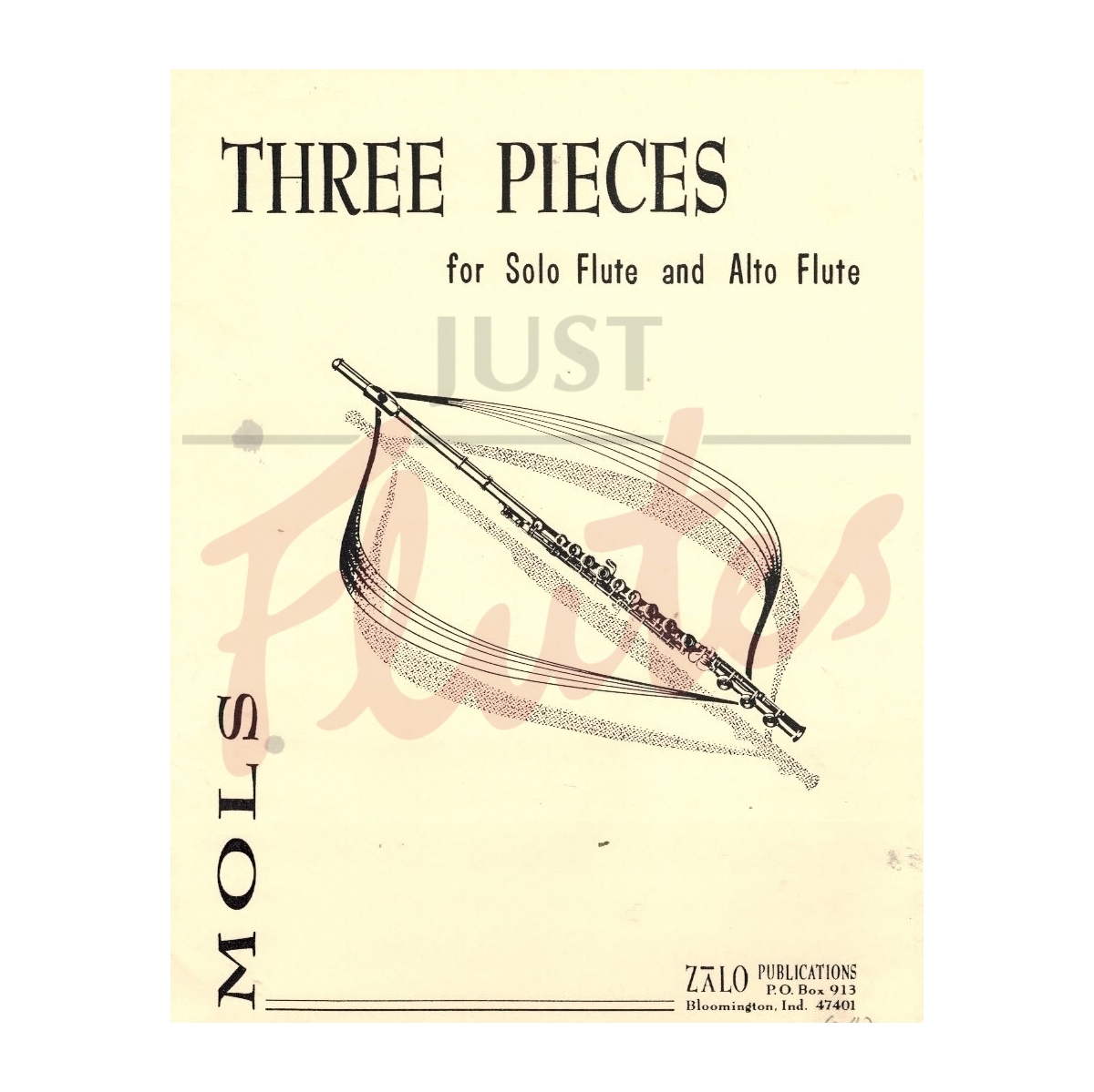 Three Pieces for Solo Flute and Alto Flute
