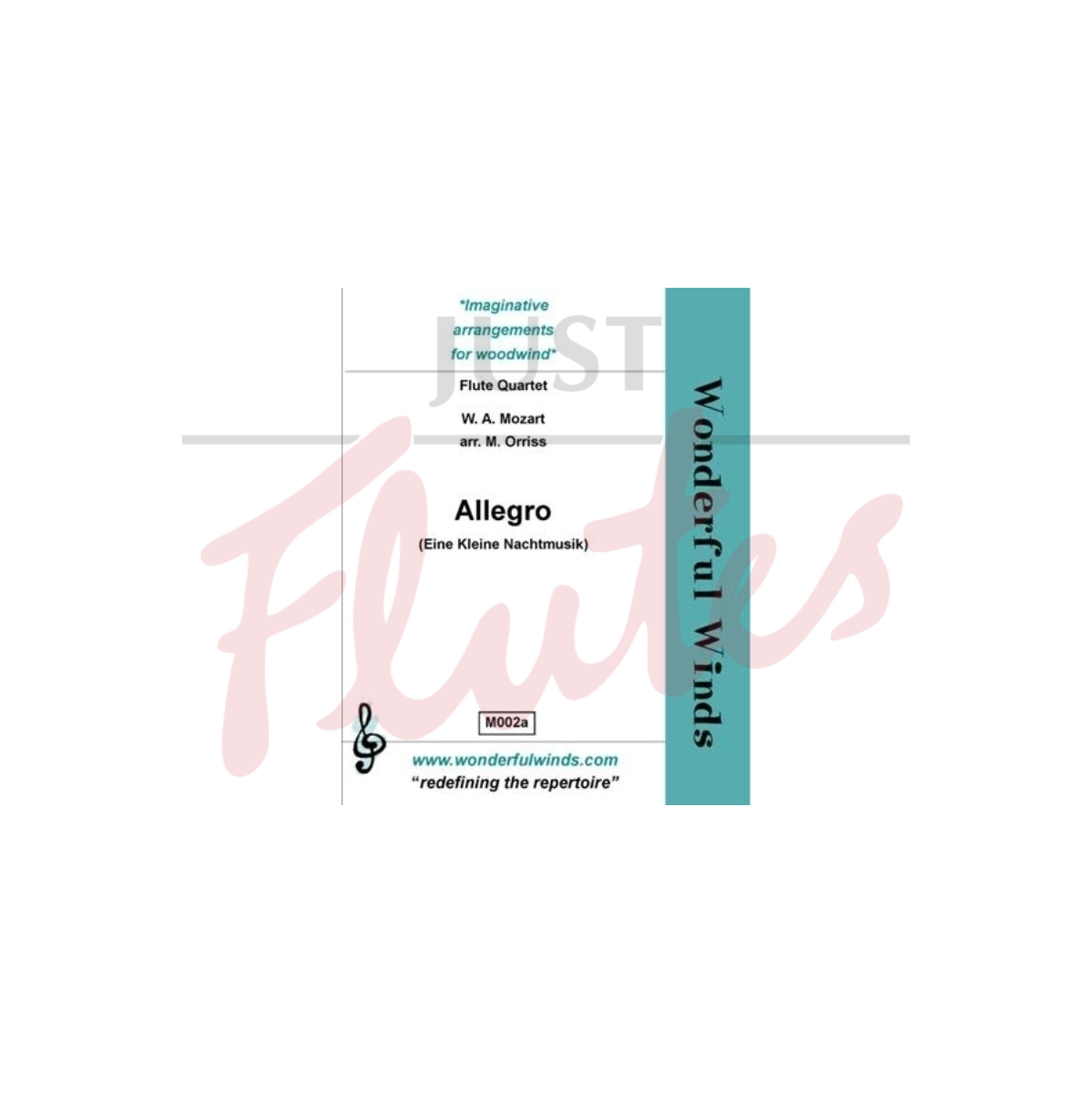 Allegro (Eine Kleine Nachtmusik) [4 Flutes]