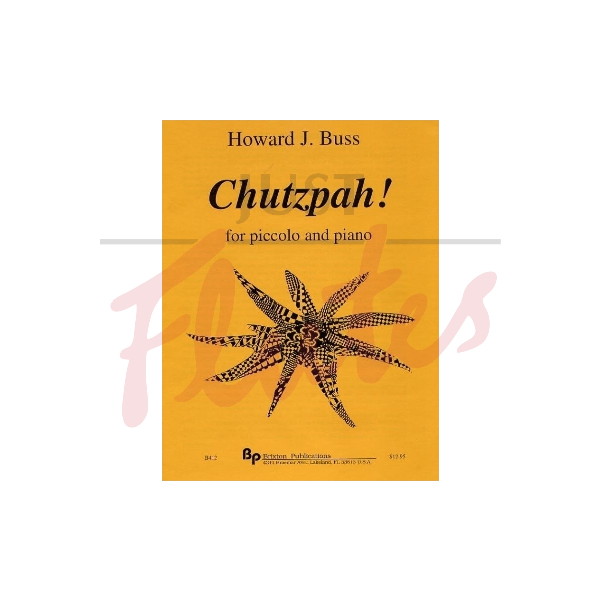 Chutzpah! for Piccolo and Piano