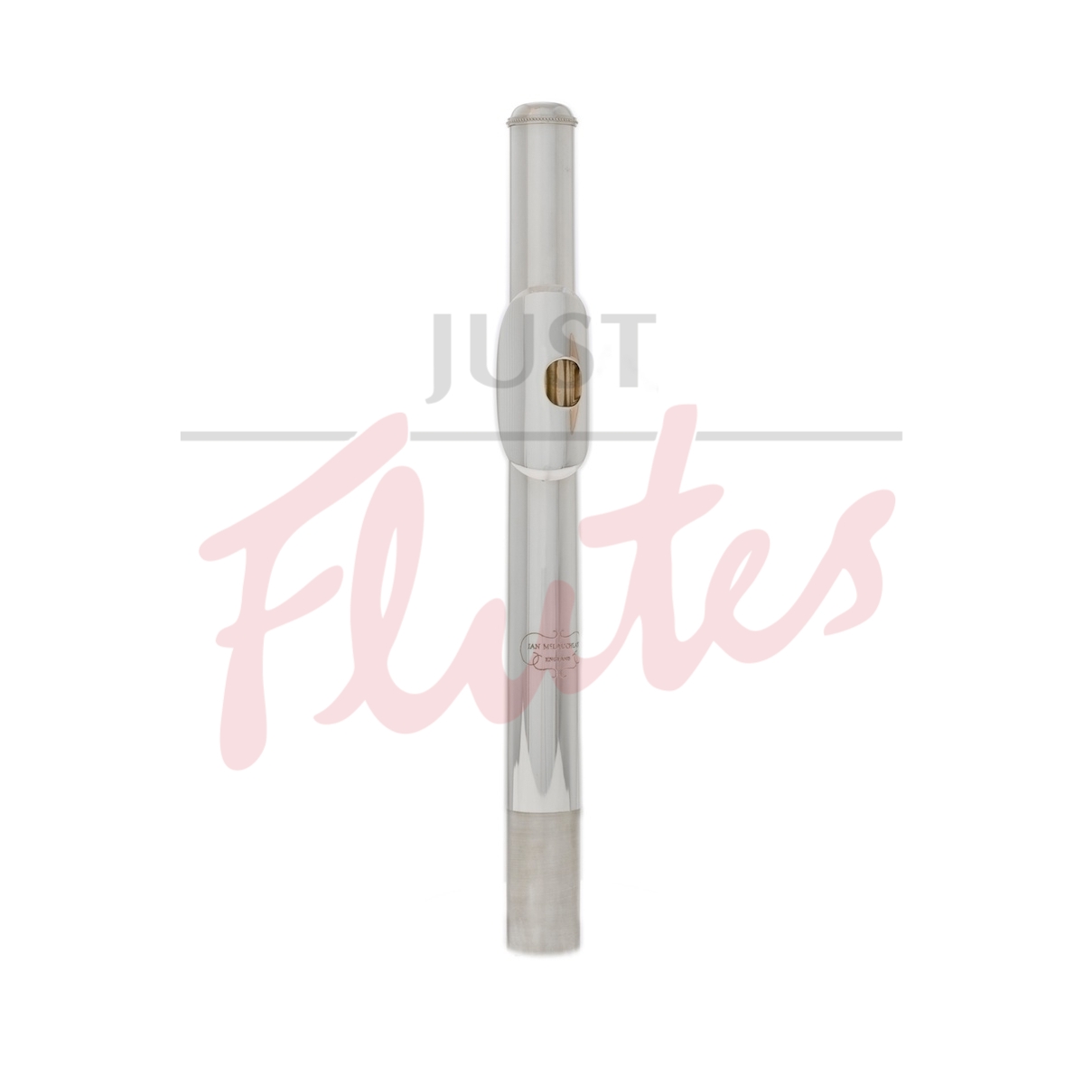 Ian McLauchlan Flute Headjoint with 9k Rose Riser and Adler Wings